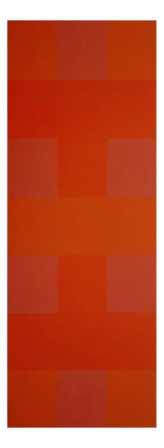Ad Reinhardt - Abstract Painting, Red, 16x12" (A3) Poster Print