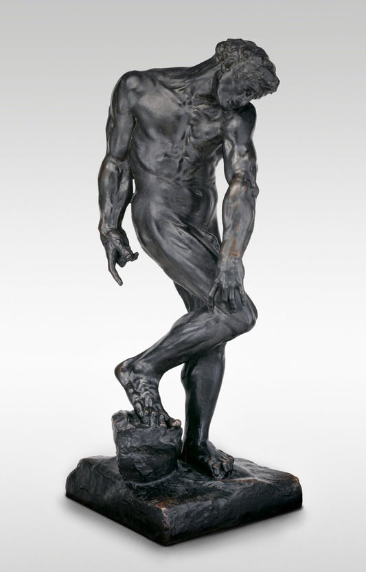 Adam by  Auguste Rodin, 23x16"( A2 size ) Poster Print