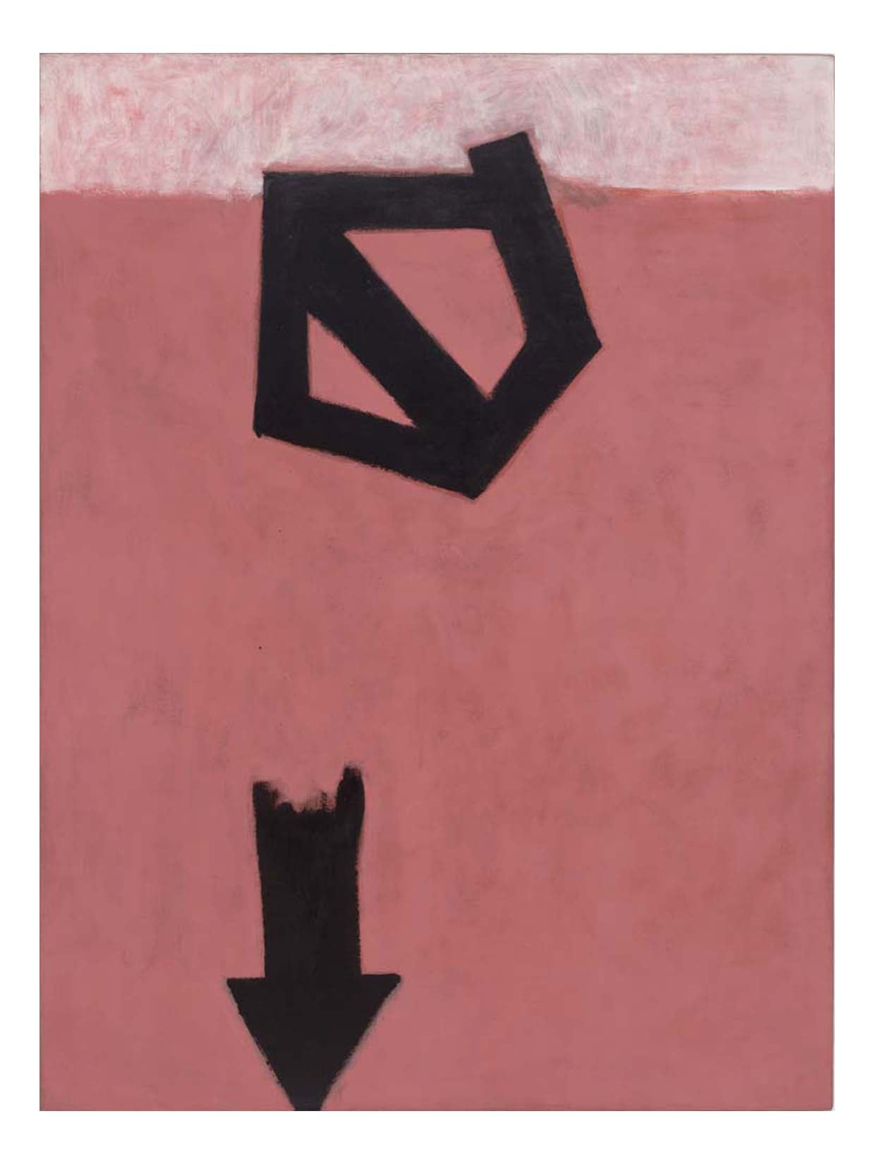 Adolph Gottlieb - Descending Arrow, 16x12" (A3) Poster Print