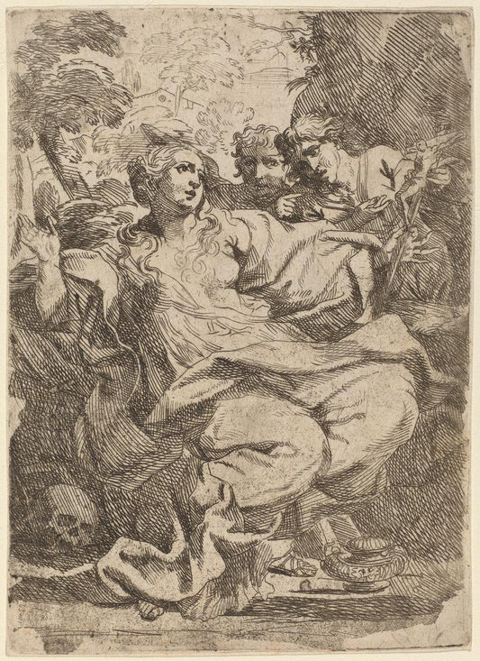 after Jacques Callot:etching,16x12"(A3) Poster