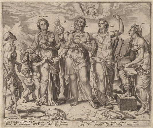 after Maerten van Heemskerck:1562,16x12"(A3) Poster