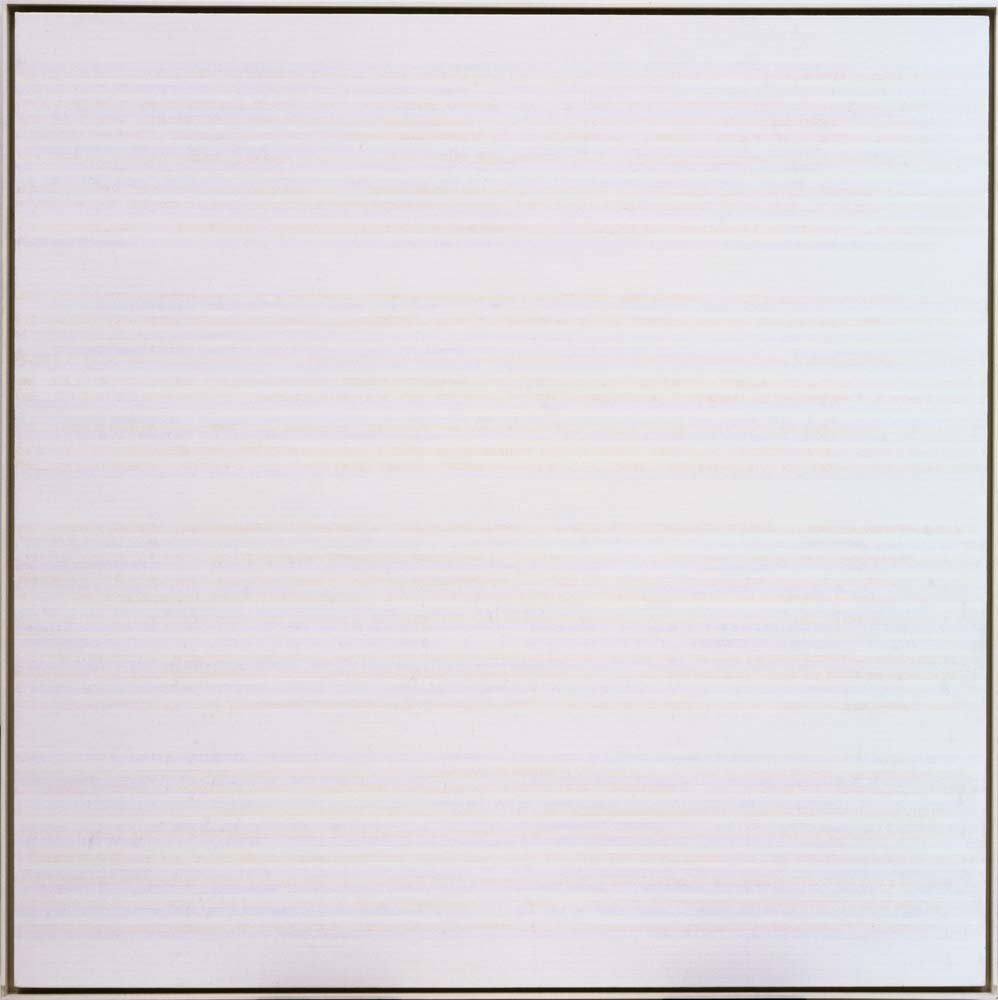 Agnes Martin - Untitled No. 1, vintage art, A3 (16x12")  Poster Print 