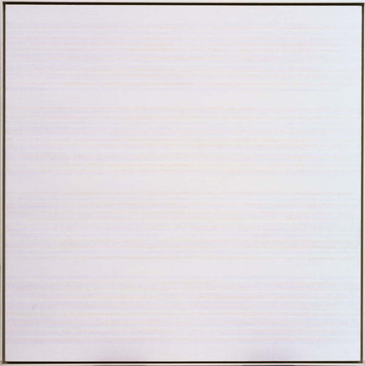 Agnes Martin - Untitled No. 1, vintage art, A3 (16x12")  Poster Print 
