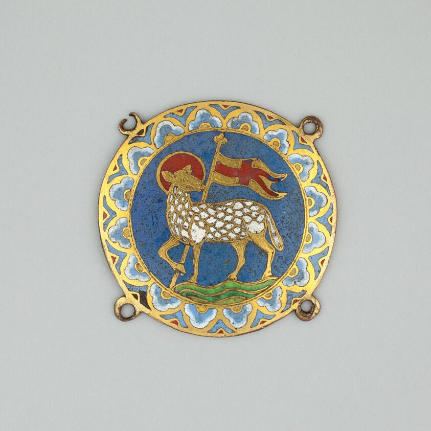 Agnus Dei by  French; Limoges, 23x16"( A2 size ) Poster Print