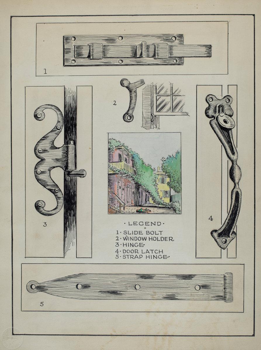 Al Curry:Iron Hardware,16x12"(A3) Poster