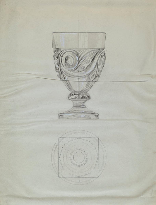 Albert Eyth:Lidded Compote,16x12"(A3) Poster