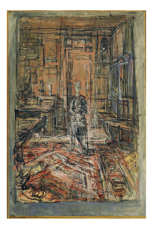Alberto Giacometti - The Artist's Mother, 16x12" (A3) Poster Print