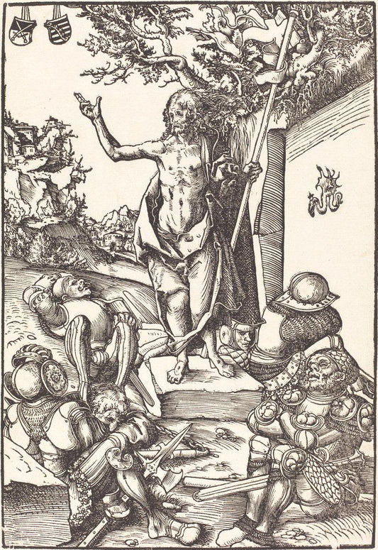 Albrecht Dürer:The Resurrection,16x12"(A3) Poster