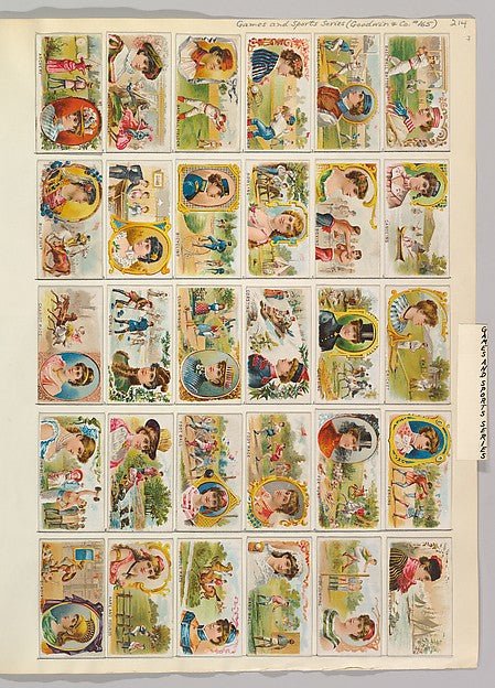 Album 214 page 7 19th century-16x12"(A3) Poster