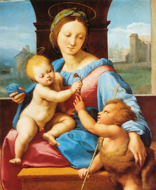 Aldobrandini Madonna, vintage artwork by Raphael, A3 (16x12") Poster Print