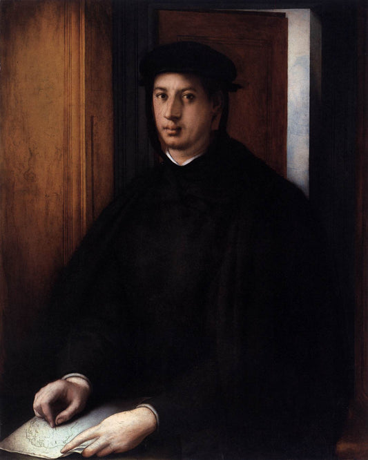 Alessandro de' Medici, vintage artwork by Pontormo, A3 (16x12") Poster Print
