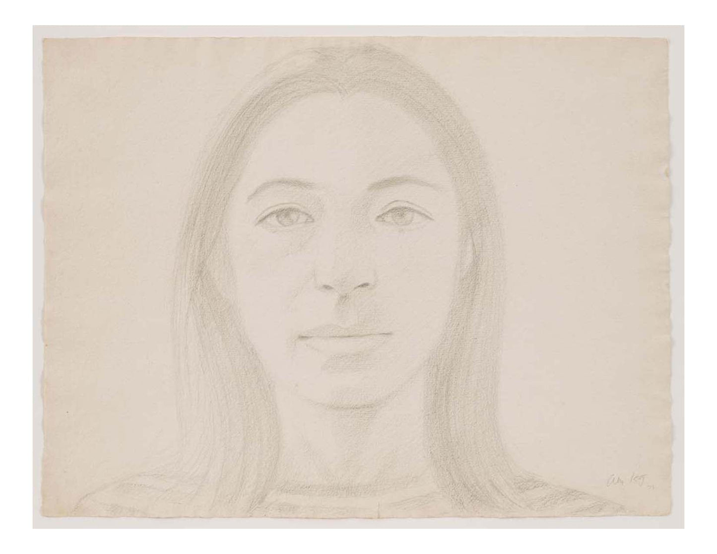 Alex Katz - Ada, 16x12" (A3) Poster Print