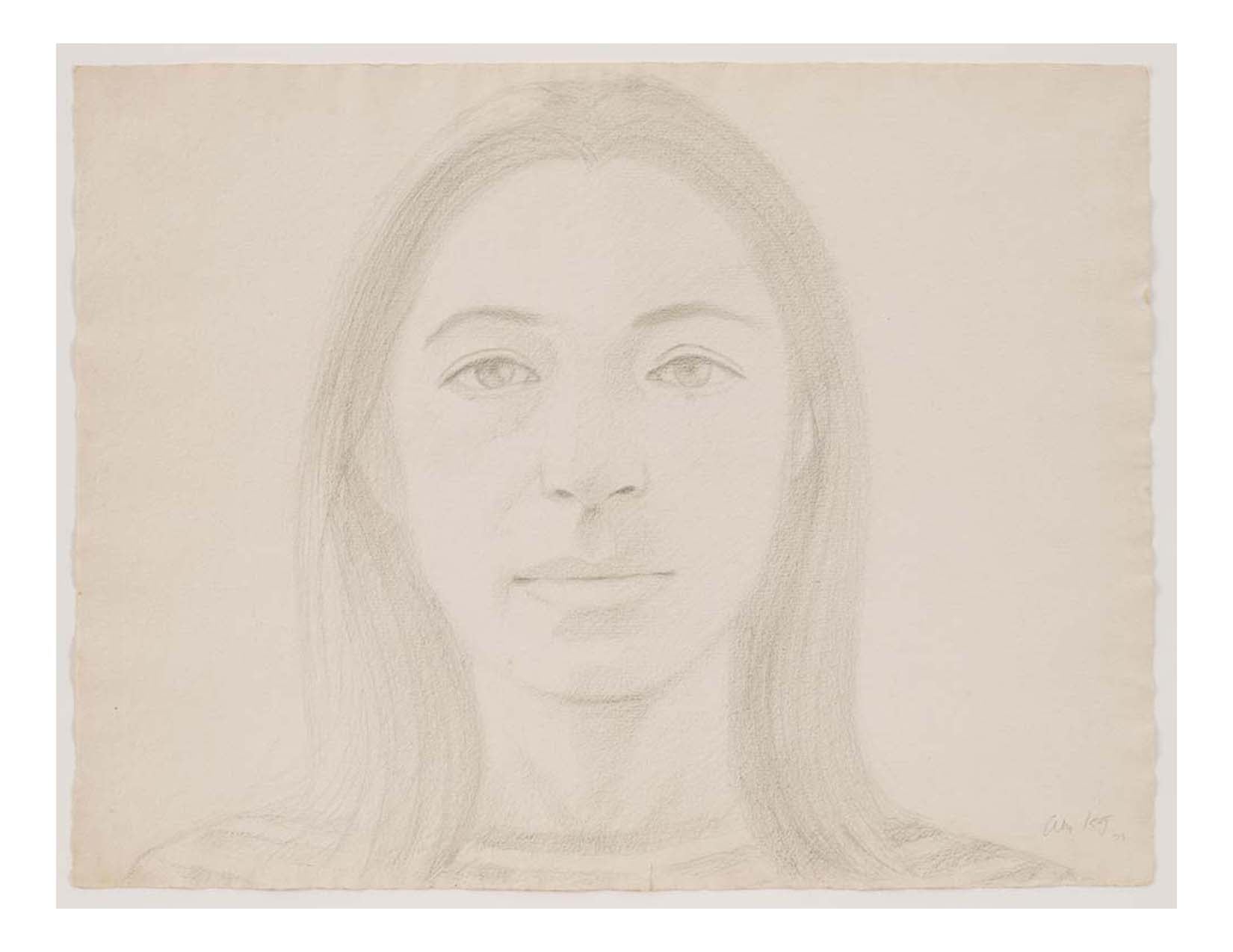 Alex Katz - Ada, 16x12" (A3) Poster Print