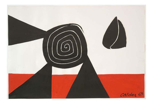 Alexander Calder - Untitled (2), 16x12" (A3) Poster Print