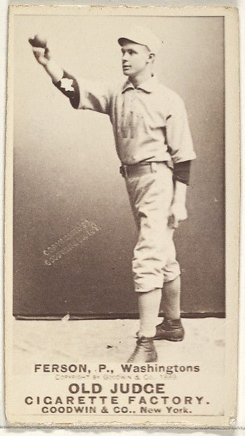 Alexander "Colonel" Ferson Pitcher Washington Nationals fro-16x12"(A3) Poster