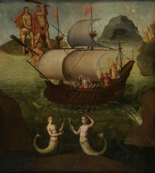 Allegory, the Ship of State, vintage artwork by Franz Francken the Elder, A3 (16x12") Poster Print