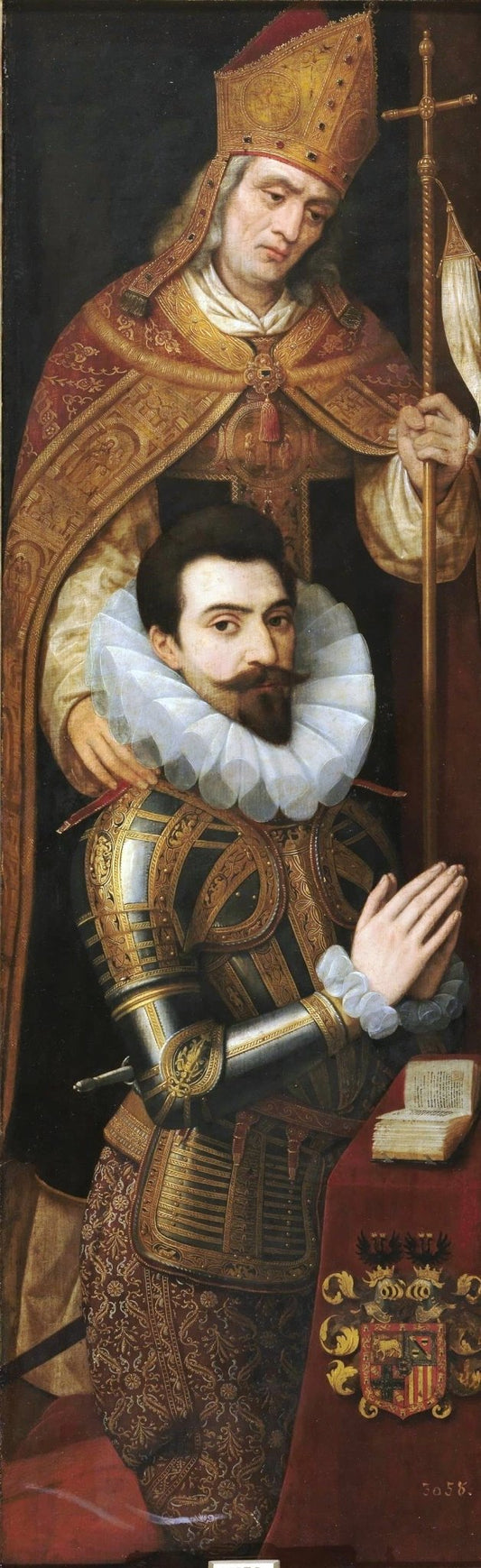 Alonso de Idiaquez, 1st Duke of Ciudad Real, vintage artwork by Otto van Veen, A3 (16x12") Poster Print