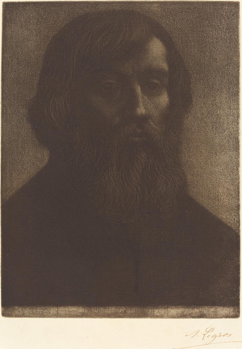 Alphonse Legros:Poet (Le poete),16x12"(A3) Poster