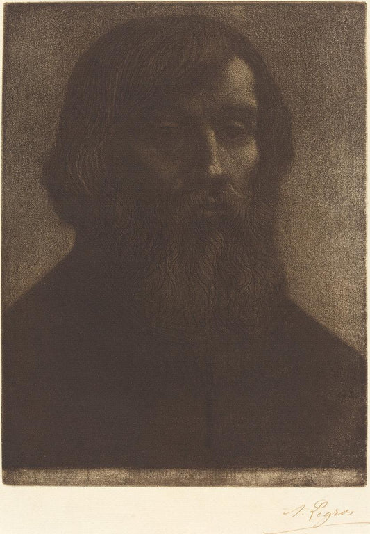 Alphonse Legros:Poet (Le poete),16x12"(A3) Poster