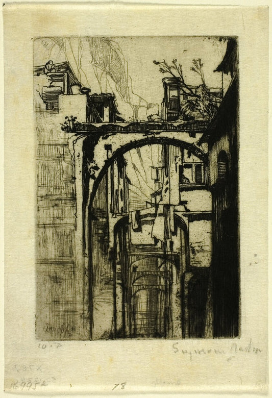 Amalfi by  Francis Seymour Haden, 23x16"( A2 size) Poster Print