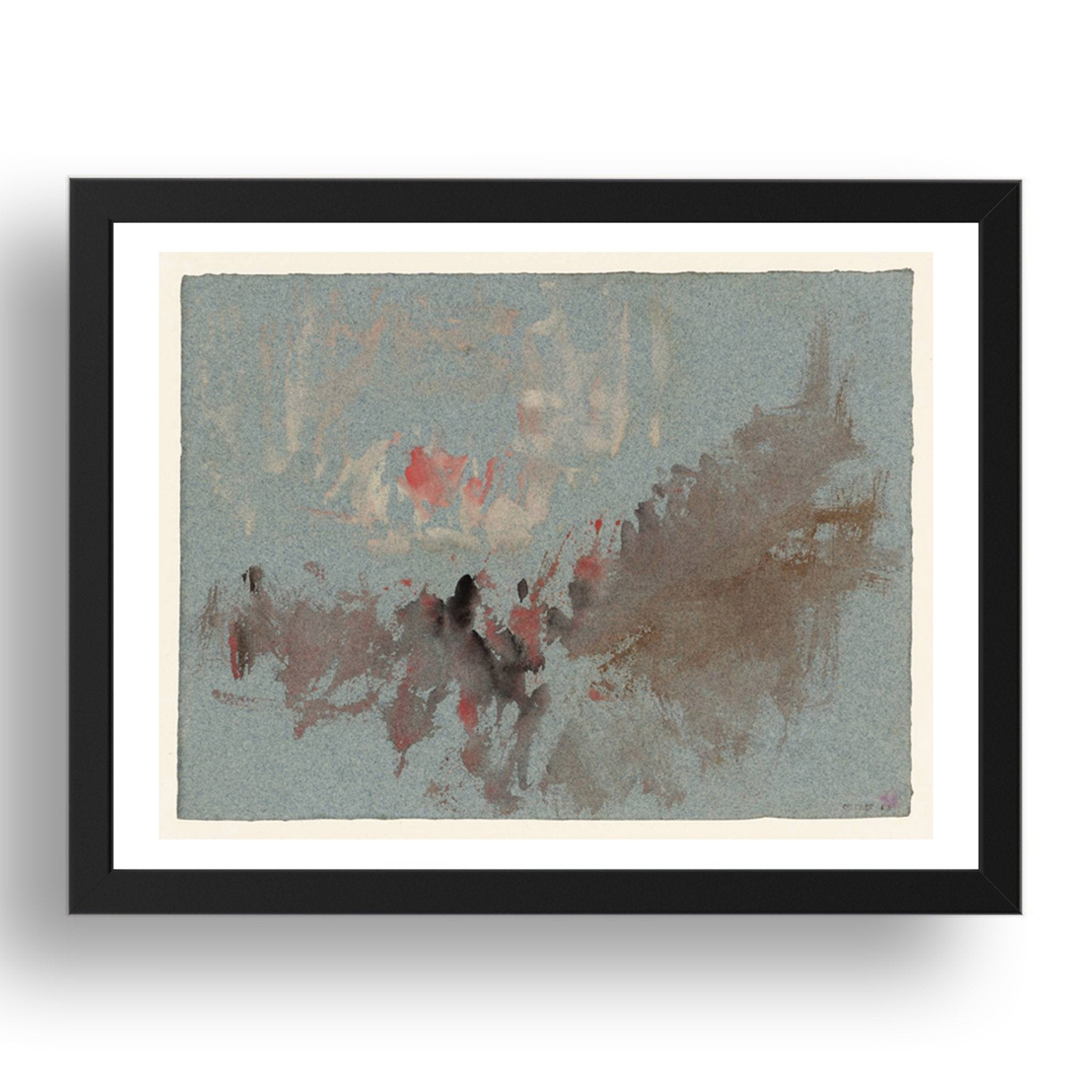 Amateur Theatricals, 1827 by JMW Turner, 17x13"(A3) Frame