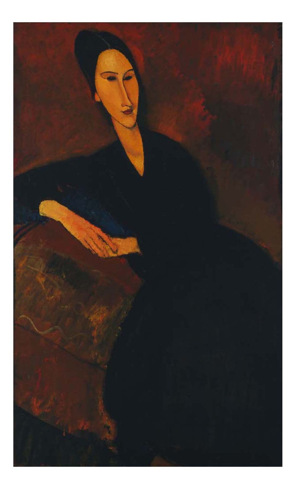 Amedeo Modigliani - Anna Zborowska, 16x12" (A3) Poster Print