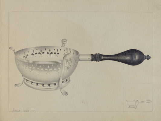 Amelia Tuccio:Silver Brazier,16x12"(A3) Poster