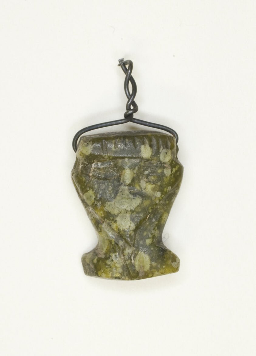 Amulet of the Goddess Hathor (?) by  Egyptian, 23x16"( A2 size) Poster Print