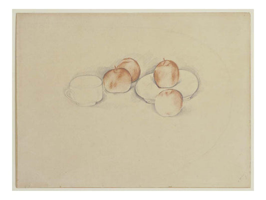 Andre Derain - Still Life with Apples, 16x12" (A3) Poster Print