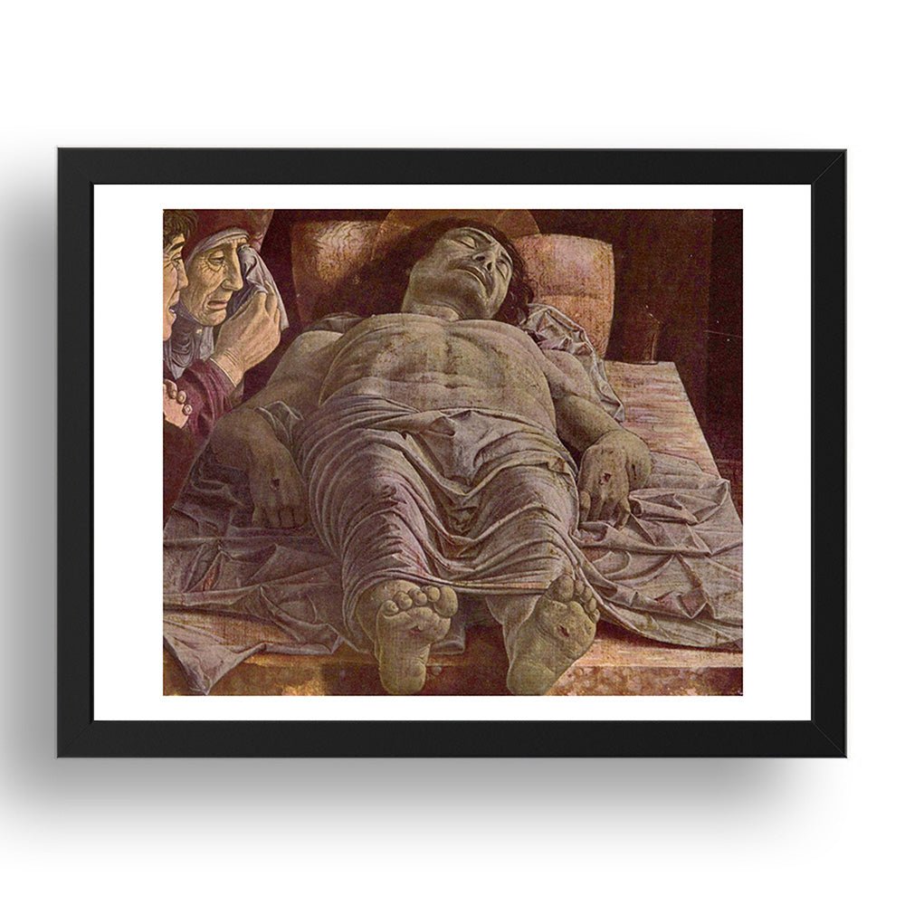 Andrea Mantegna - Lamentation Of Christ [c. 1480], vintage art, A3 (16x12") Poster Print