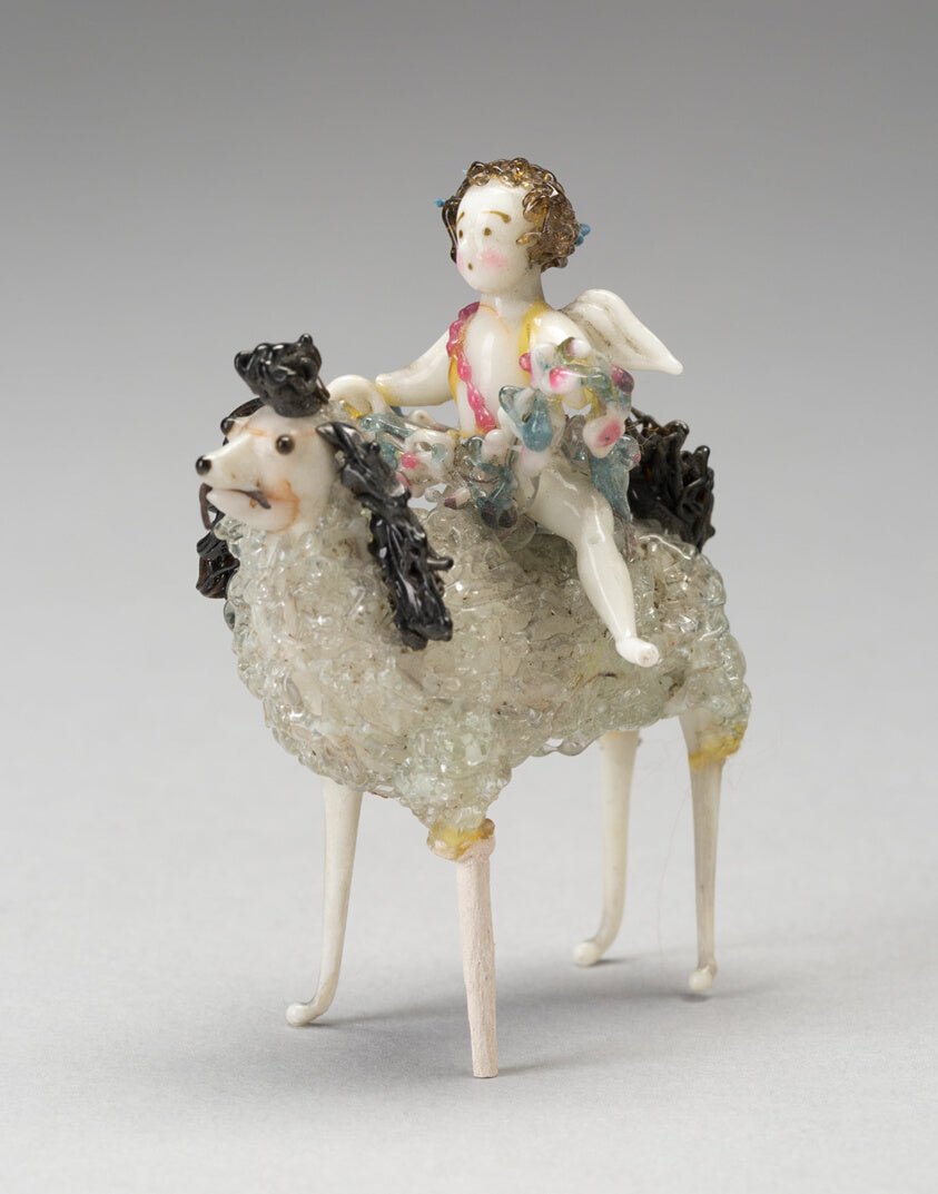 Angel on Ram by  Nevers, France, 23x16"( A2 size) Poster Print