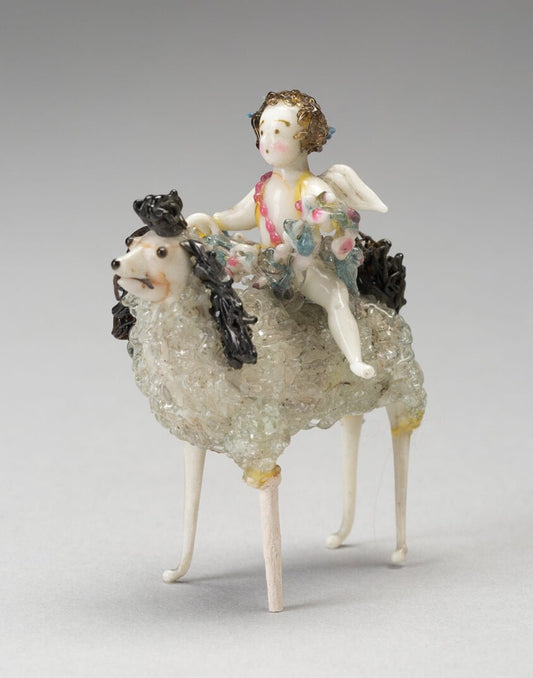 Angel on Ram by  Nevers, France, 23x16"( A2 size) Poster Print