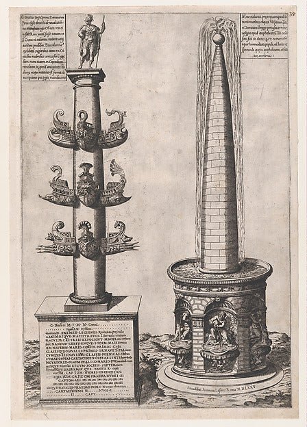 AnonymousSpeculum Romanae Magnificentiae Column of Dilius-16x12"(A3) Poster