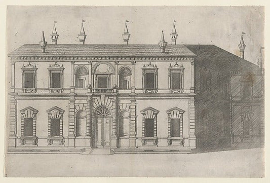 AnonymousSpeculum Romanae Magnificentiae Villa di Papa Giu-16x12"(A3) Poster