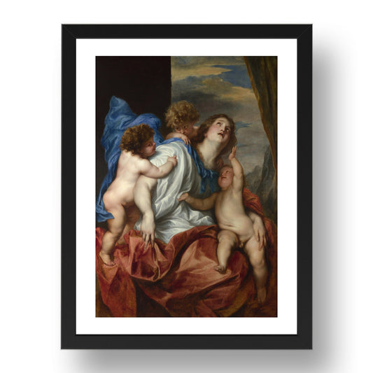 Anthony van Dyck: Charity, Poster in 17x13"(A3) Frame