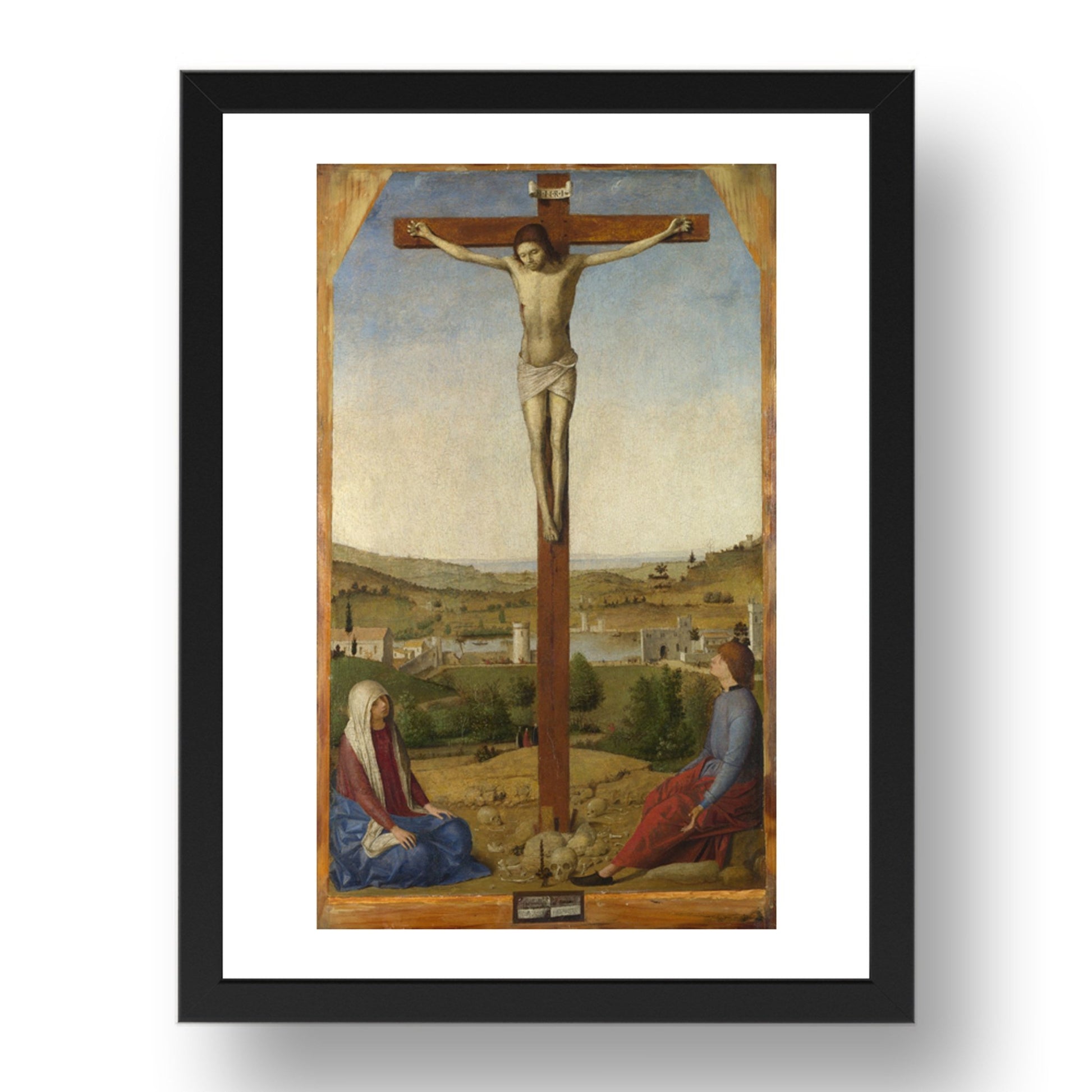 Antonello da Messina: Christ Crucified, Poster in 17x13"(A3) Frame