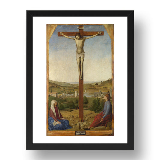 Antonello da Messina: Christ Crucified, Poster in 17x13"(A3) Frame