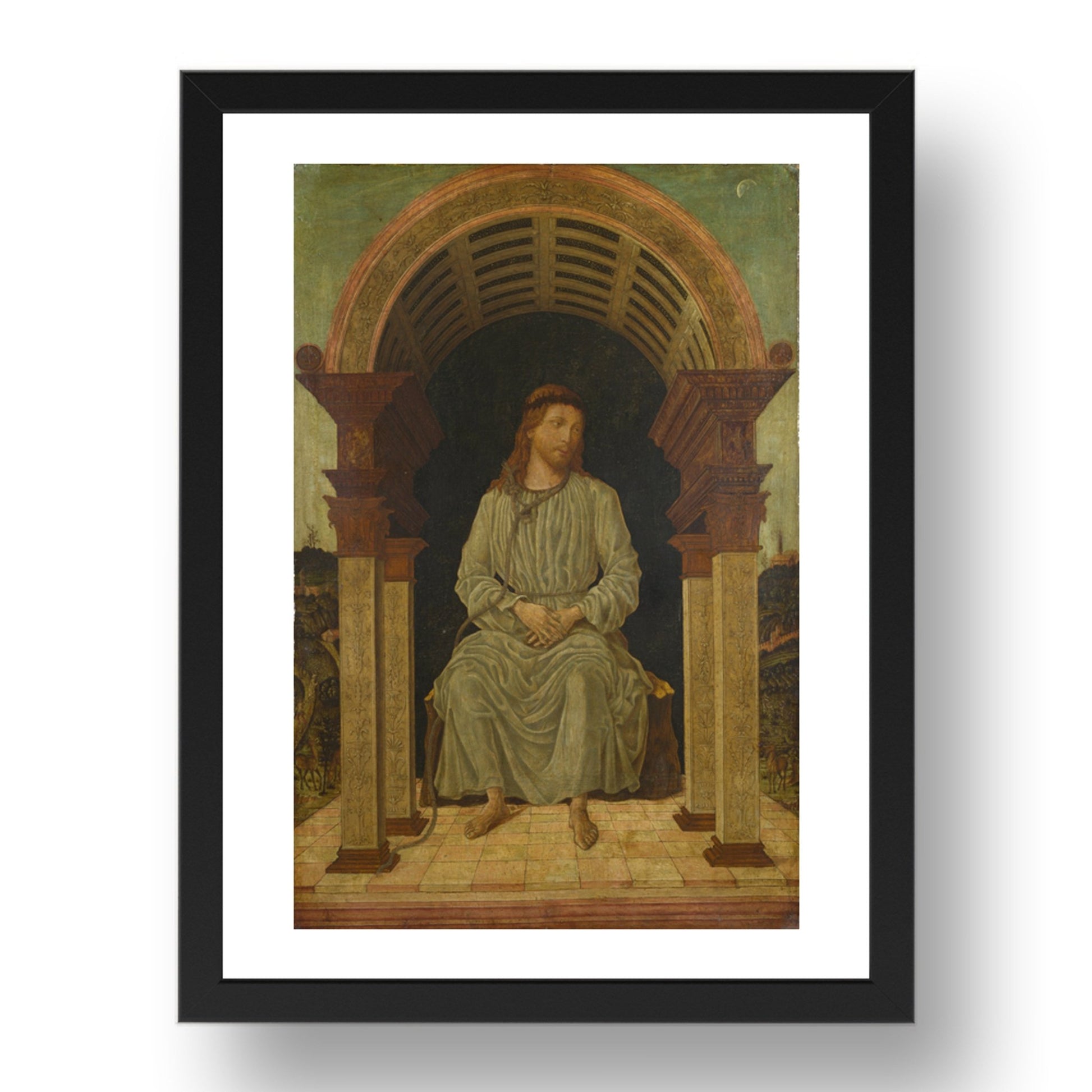 Antonio Cicognara: Mystic Figure of Christ, Poster in 17x13"(A3) Frame