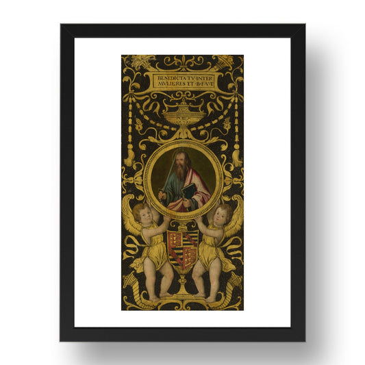 Antonio de Solario: Saint Ursula, Poster in 17x13"(A3) Frame