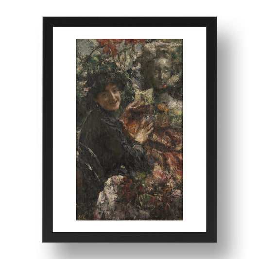 Antonio Mancini: Aurelia, Poster in 17x13"(A3) Frame