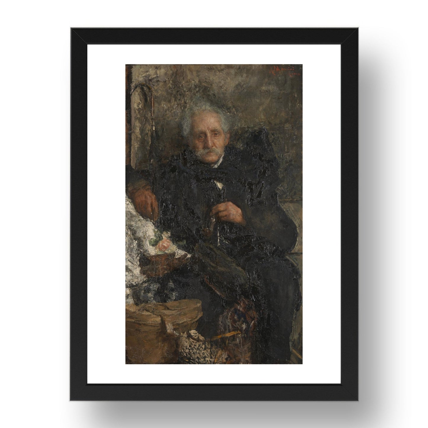 Antonio Mancini: On a Journey, Poster in 17x13"(A3) Frame