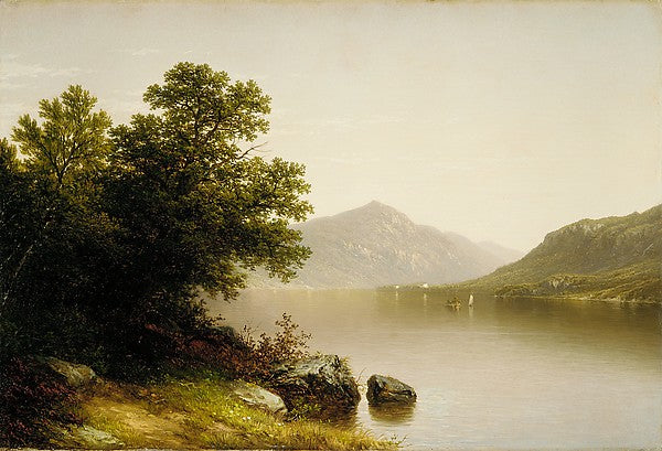 Lake George 1857-John William Casilear, Poster Print - Wall Art