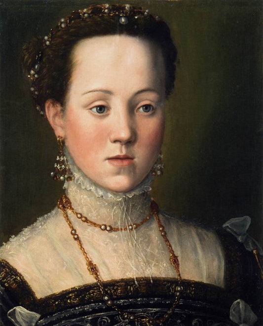 Archduchess Anna, Daughter of Emperor Maximillian II, vintage artwork by Giuseppe Arcimboldo, A3 (16x12") Poster Print
