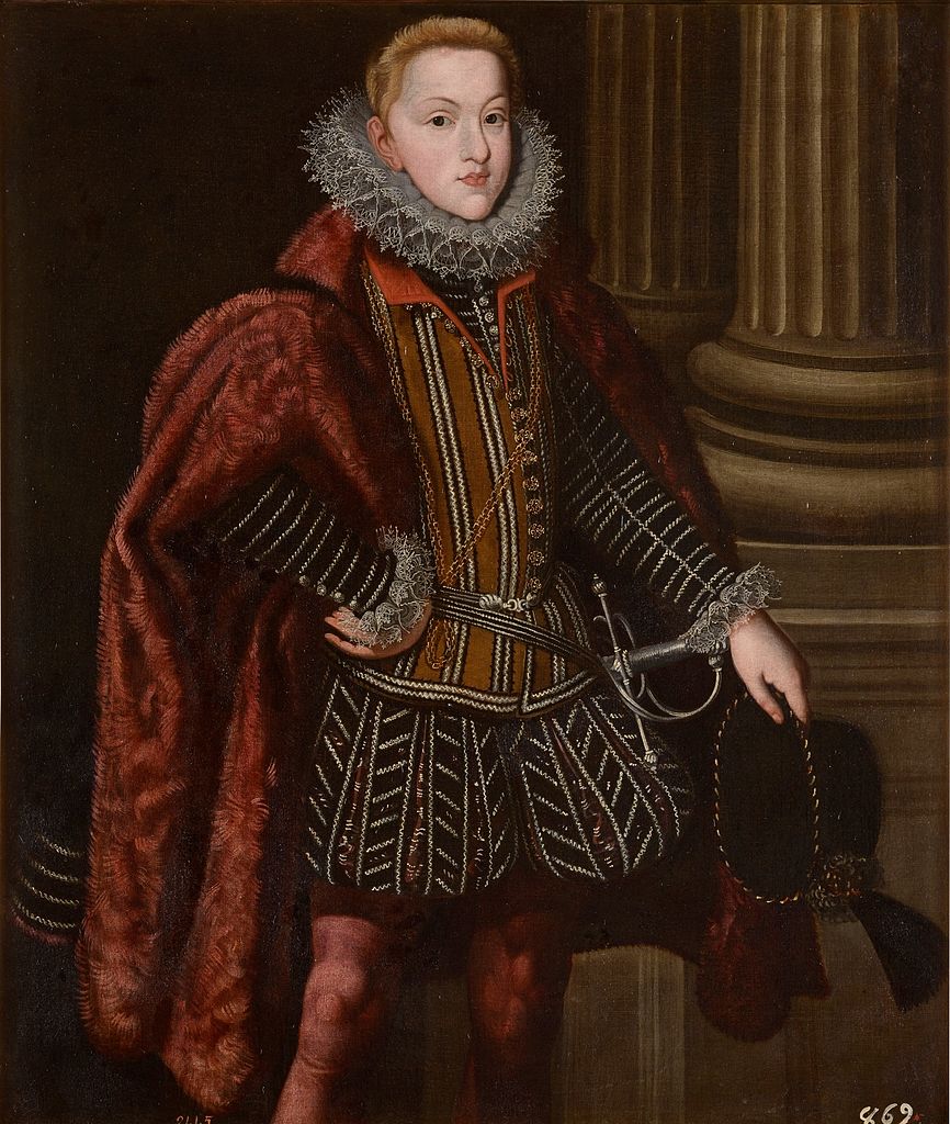 Archduke Leopold of Austria, vintage artwork by Bartolome González y Serrano, A3 (16x12") Poster Print