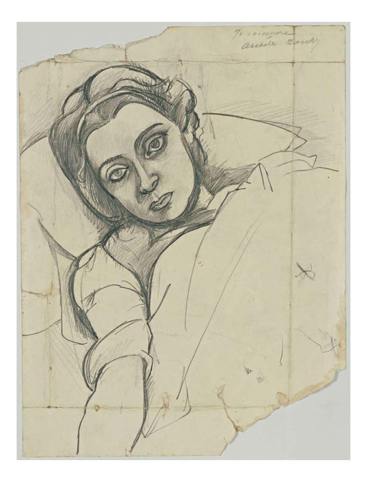 Arshile Gorky - Leonora Portnoff, 16x12" (A3) Poster Print