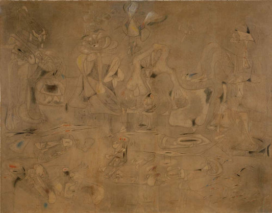 Arshile Gorky - Summation, vintage art, A3 (16x12")  Poster Print 