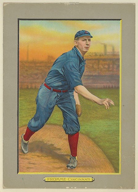 :Art Fromme Pitcher Cincinnati Reds  from Turkey Red Cabinet-16x12"(A3) Poster