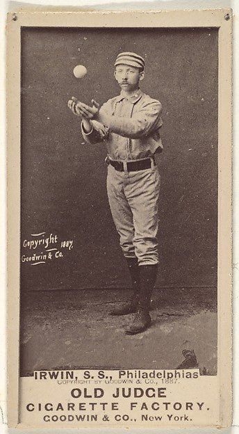 Arthur Albert "Doc" Irwin Shortstop Philadelphia from the O-16x12"(A3) Poster