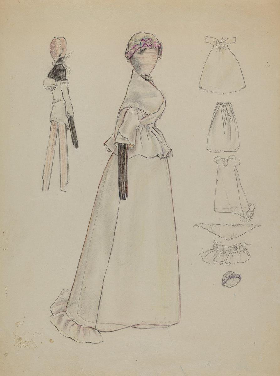 Arthur Wolfson:Doll,16x12"(A3) Poster