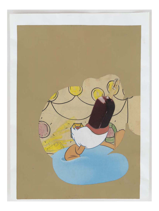 Arturo Herrera - Untitled, 16x12" (A3) Poster Print